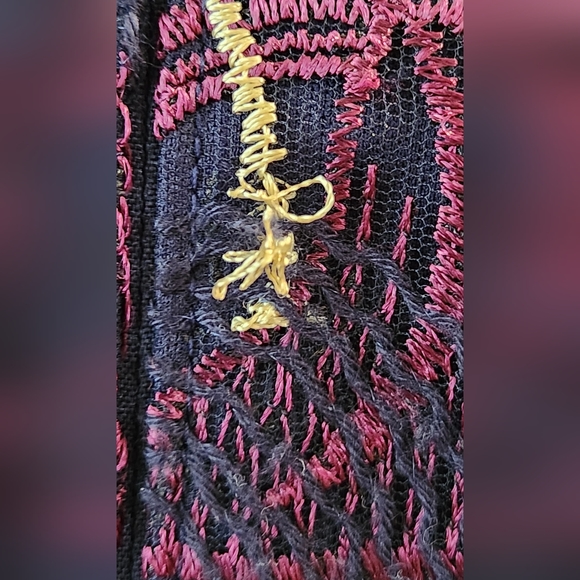 Aidan Mattox Dress Women's Printed V-Neck Sleeveless Asymmetric High-Low Size‎ 6 - Picture 15 of 15